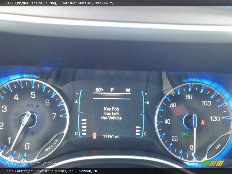 Billet Silver Metallic / Black/Alloy 2017 Chrysler Pacifica Touring