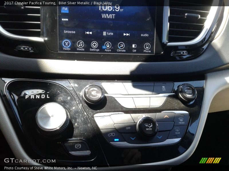 Billet Silver Metallic / Black/Alloy 2017 Chrysler Pacifica Touring