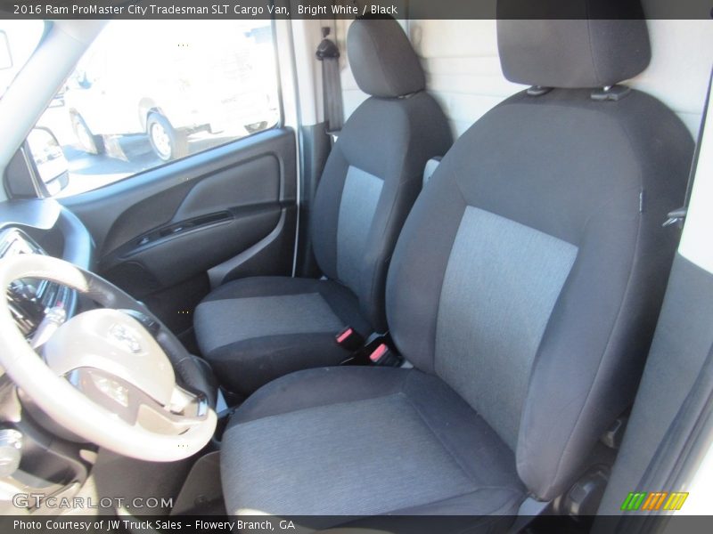 Front Seat of 2016 ProMaster City Tradesman SLT Cargo Van