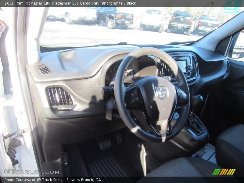 Bright White / Black 2016 Ram ProMaster City Tradesman SLT Cargo Van