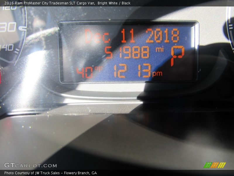 Bright White / Black 2016 Ram ProMaster City Tradesman SLT Cargo Van