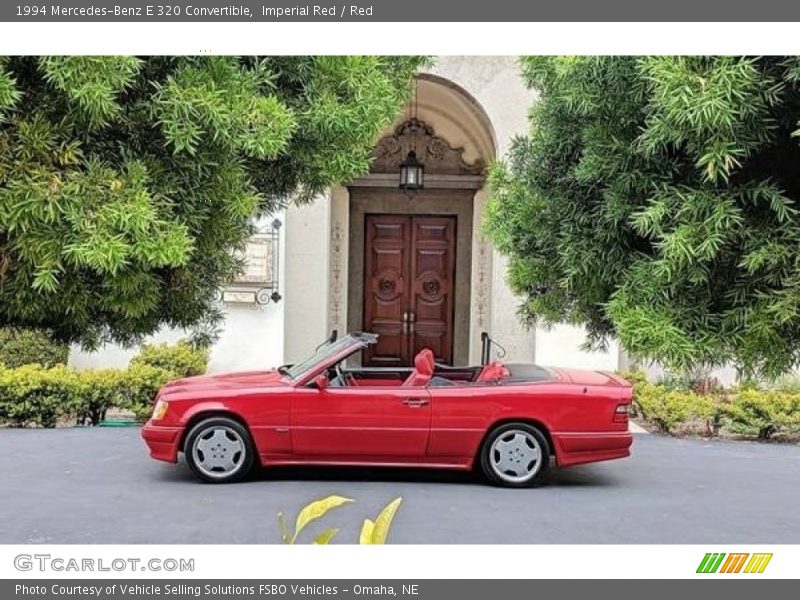  1994 E 320 Convertible Imperial Red