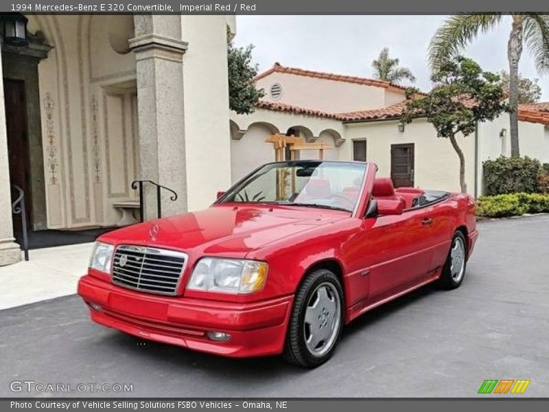  1994 E 320 Convertible Imperial Red