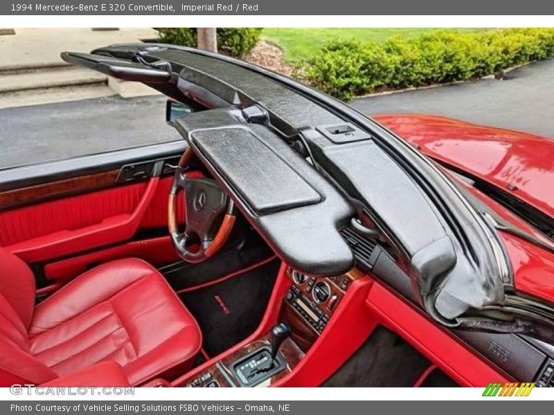 Imperial Red / Red 1994 Mercedes-Benz E 320 Convertible