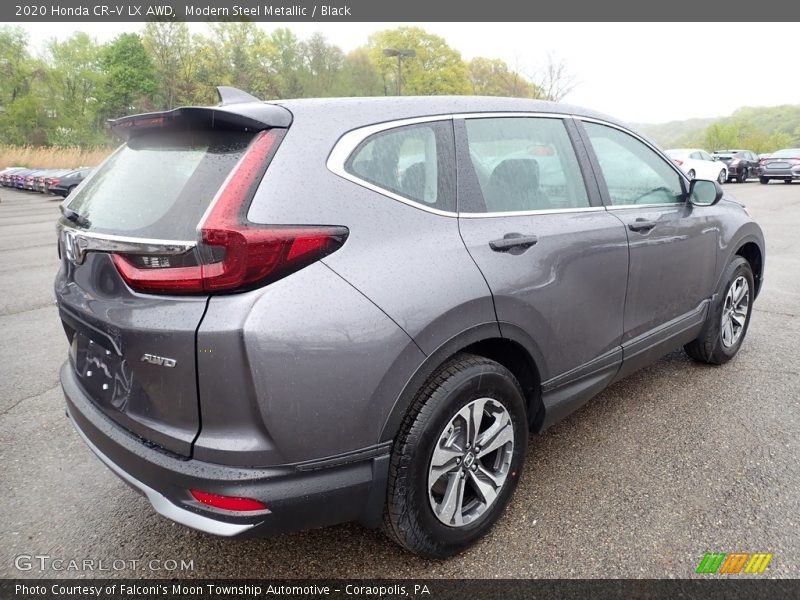 Modern Steel Metallic / Black 2020 Honda CR-V LX AWD