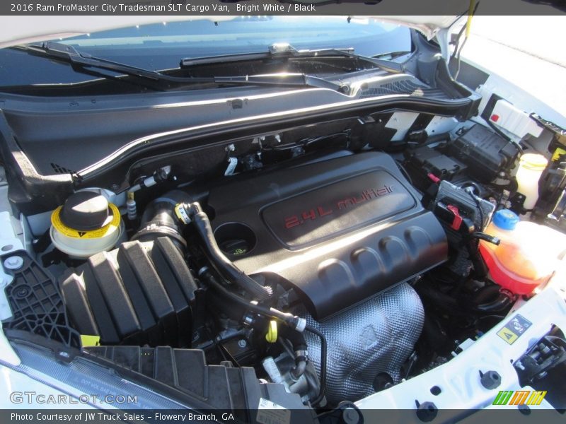  2016 ProMaster City Tradesman SLT Cargo Van Engine - 2.4 Liter DOHC 24-Valve VVT MultiAir 4 Cylinder