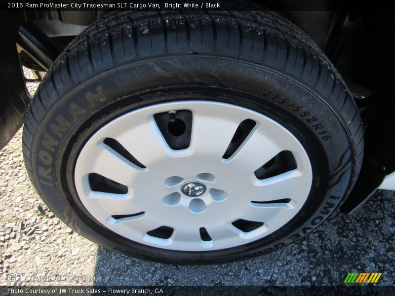  2016 ProMaster City Tradesman SLT Cargo Van Wheel