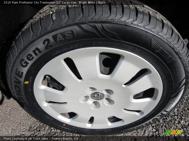  2016 ProMaster City Tradesman SLT Cargo Van Wheel
