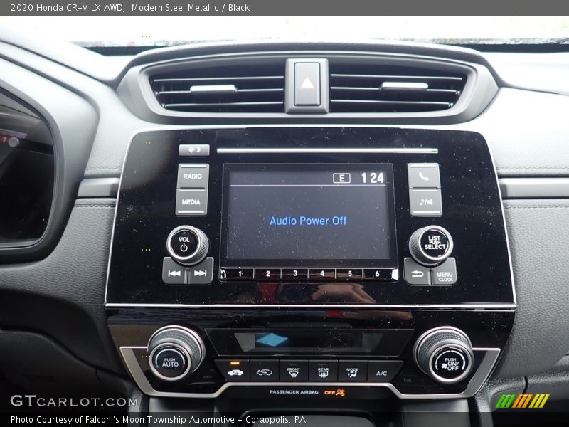 Modern Steel Metallic / Black 2020 Honda CR-V LX AWD