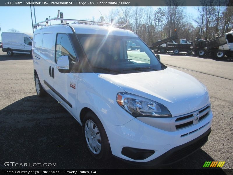 Bright White / Black 2016 Ram ProMaster City Tradesman SLT Cargo Van