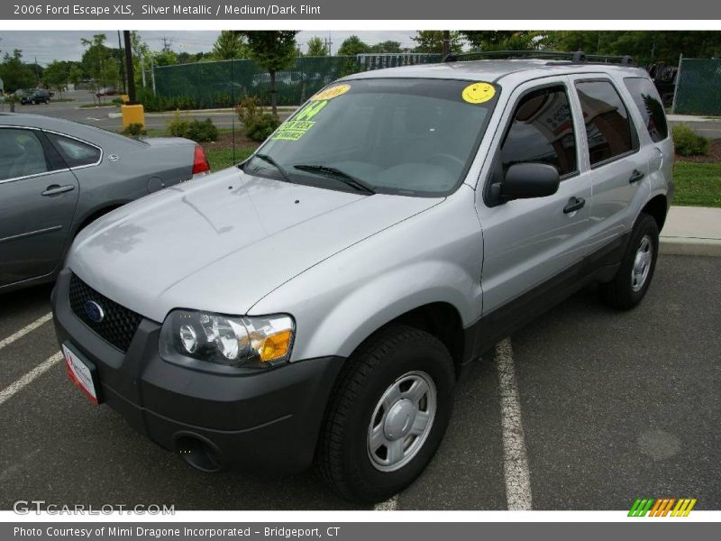 Silver Metallic / Medium/Dark Flint 2006 Ford Escape XLS