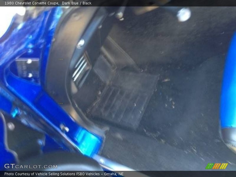 Dark Blue / Black 1980 Chevrolet Corvette Coupe