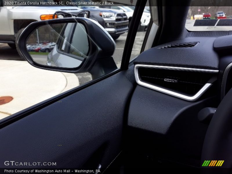 Classic Silver Metallic / Black 2020 Toyota Corolla Hatchback SE