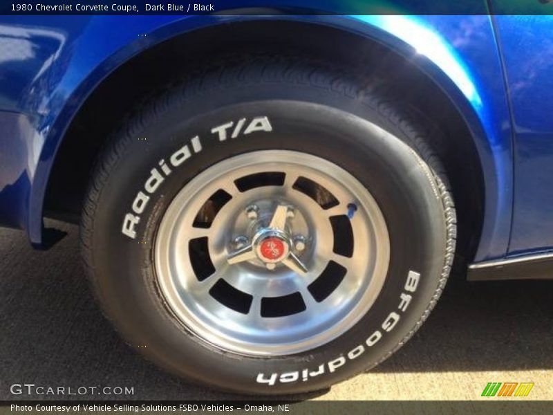 Dark Blue / Black 1980 Chevrolet Corvette Coupe
