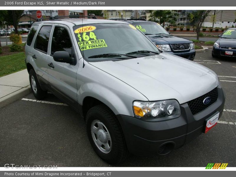 Silver Metallic / Medium/Dark Flint 2006 Ford Escape XLS