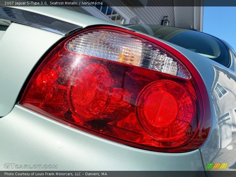 Seafrost Metallic / Ivory/Mocha 2007 Jaguar S-Type 3.0