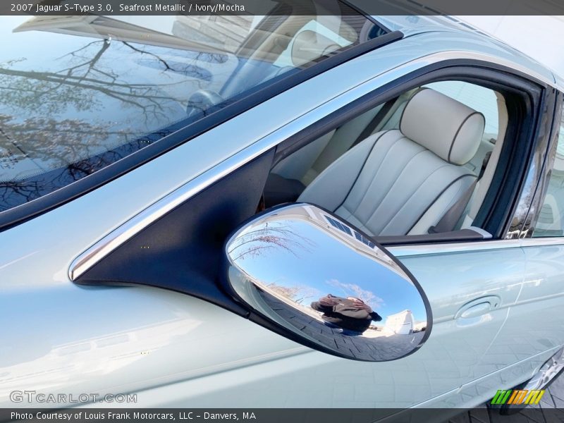 Seafrost Metallic / Ivory/Mocha 2007 Jaguar S-Type 3.0