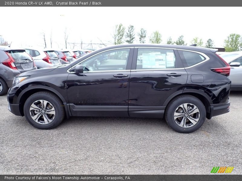Crystal Black Pearl / Black 2020 Honda CR-V LX AWD