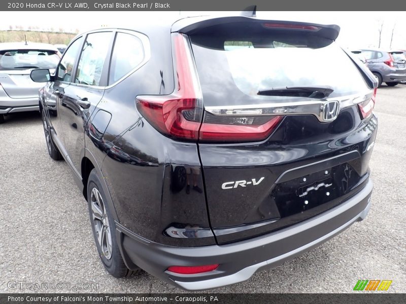 Crystal Black Pearl / Black 2020 Honda CR-V LX AWD