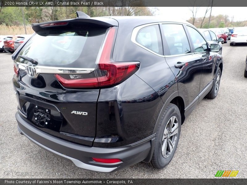 Crystal Black Pearl / Black 2020 Honda CR-V LX AWD