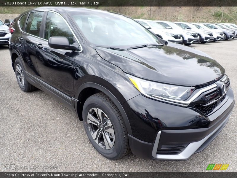 Crystal Black Pearl / Black 2020 Honda CR-V LX AWD