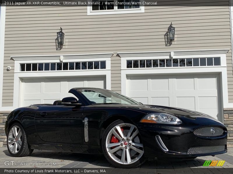 Ultimate Black Metallic / Warm Charcoal/Warm Charcoal 2011 Jaguar XK XKR Convertible