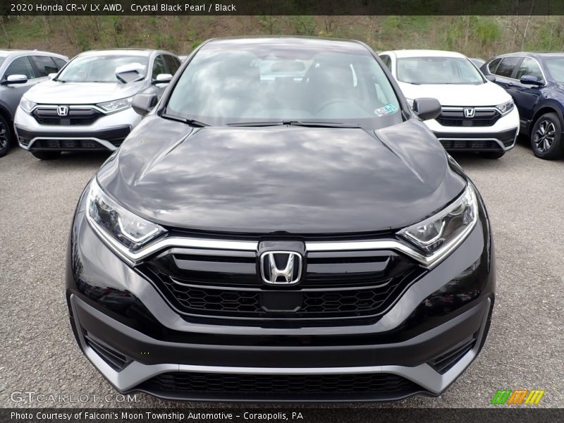 Crystal Black Pearl / Black 2020 Honda CR-V LX AWD