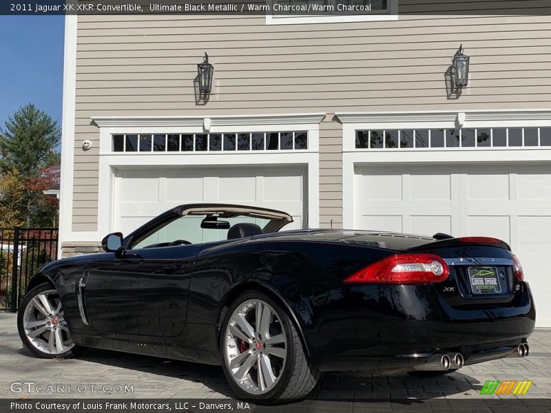 Ultimate Black Metallic / Warm Charcoal/Warm Charcoal 2011 Jaguar XK XKR Convertible