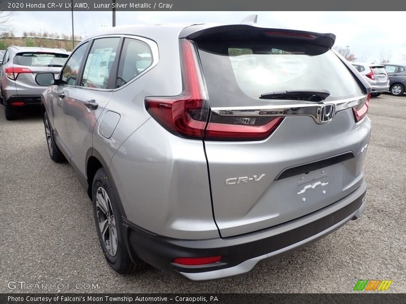 Lunar Silver Metallic / Gray 2020 Honda CR-V LX AWD