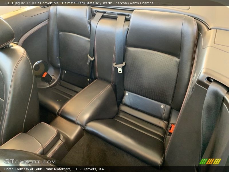 Rear Seat of 2011 XK XKR Convertible