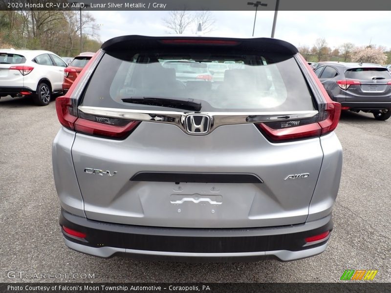 Lunar Silver Metallic / Gray 2020 Honda CR-V LX AWD