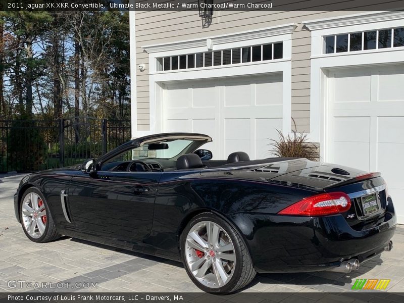 Ultimate Black Metallic / Warm Charcoal/Warm Charcoal 2011 Jaguar XK XKR Convertible