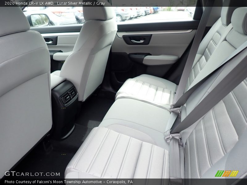 Lunar Silver Metallic / Gray 2020 Honda CR-V LX AWD