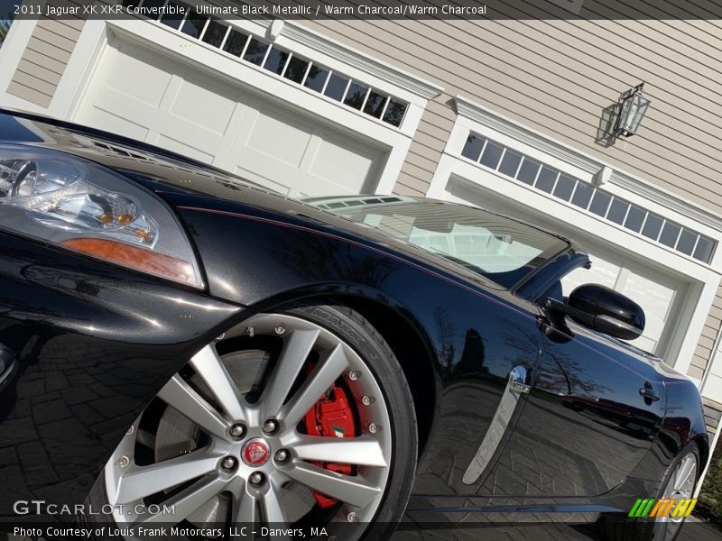 Ultimate Black Metallic / Warm Charcoal/Warm Charcoal 2011 Jaguar XK XKR Convertible