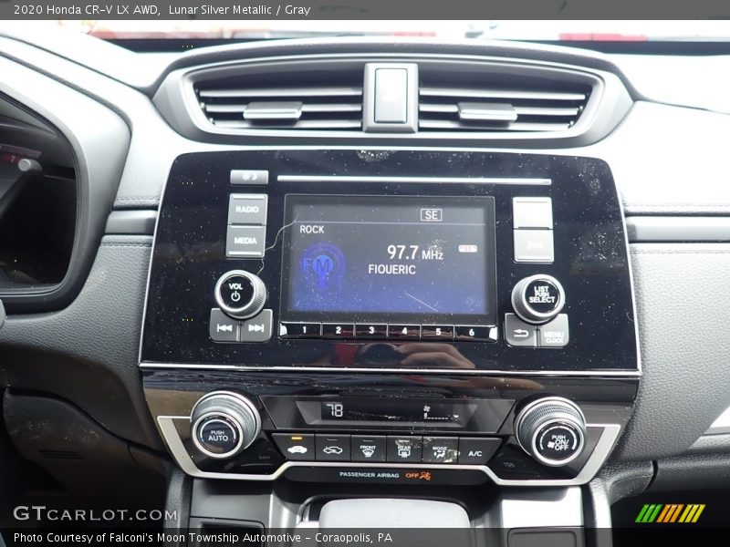 Lunar Silver Metallic / Gray 2020 Honda CR-V LX AWD
