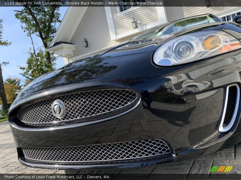 Ultimate Black Metallic / Warm Charcoal/Warm Charcoal 2011 Jaguar XK XKR Convertible