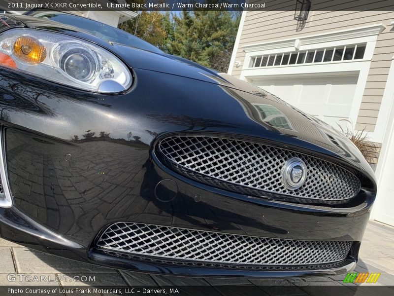 Ultimate Black Metallic / Warm Charcoal/Warm Charcoal 2011 Jaguar XK XKR Convertible