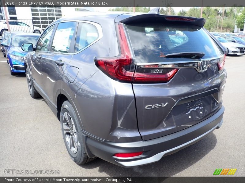 Modern Steel Metallic / Black 2020 Honda CR-V LX AWD