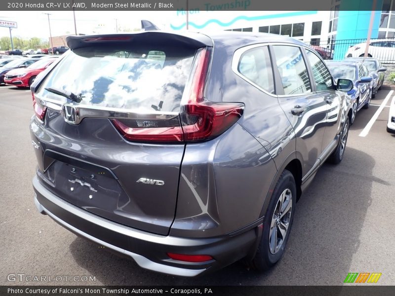 Modern Steel Metallic / Black 2020 Honda CR-V LX AWD