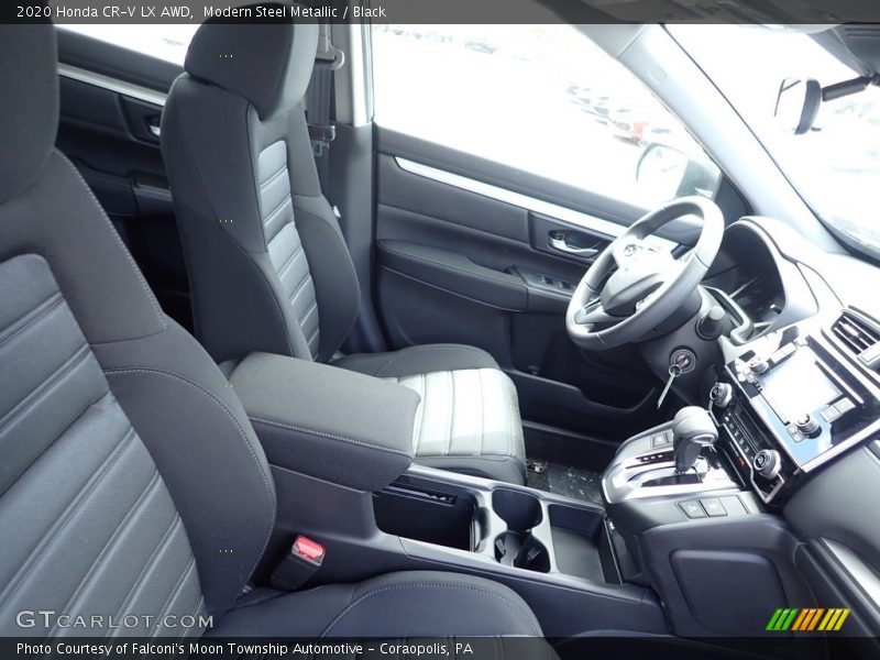 Modern Steel Metallic / Black 2020 Honda CR-V LX AWD