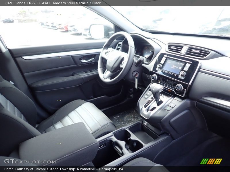 Modern Steel Metallic / Black 2020 Honda CR-V LX AWD