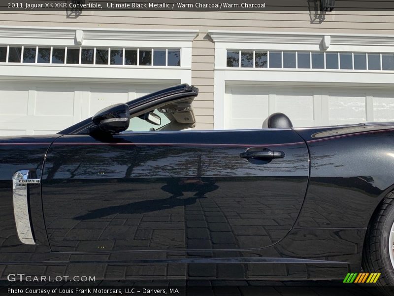 Ultimate Black Metallic / Warm Charcoal/Warm Charcoal 2011 Jaguar XK XKR Convertible