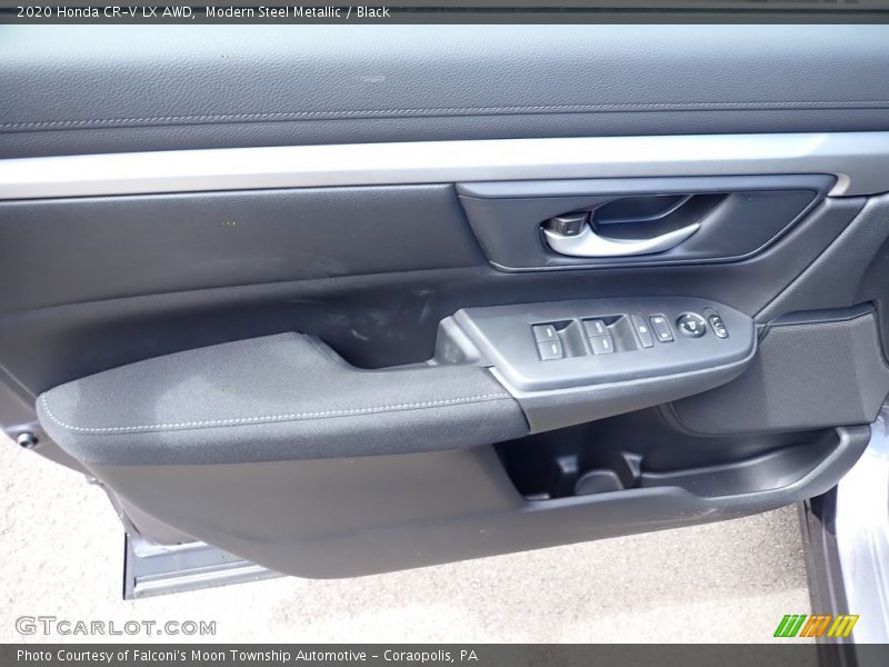 Modern Steel Metallic / Black 2020 Honda CR-V LX AWD