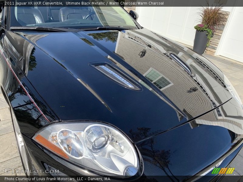 Ultimate Black Metallic / Warm Charcoal/Warm Charcoal 2011 Jaguar XK XKR Convertible