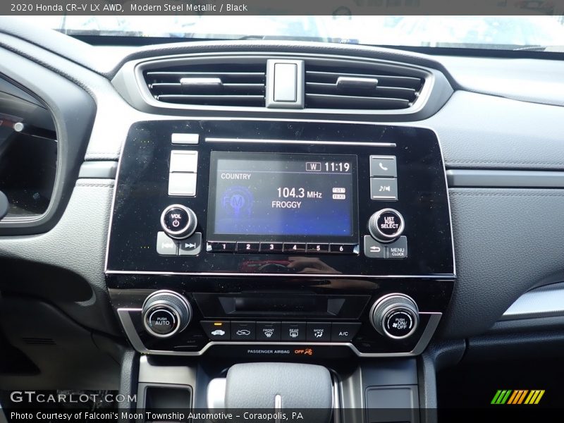 Modern Steel Metallic / Black 2020 Honda CR-V LX AWD