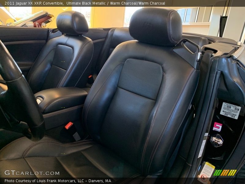Ultimate Black Metallic / Warm Charcoal/Warm Charcoal 2011 Jaguar XK XKR Convertible