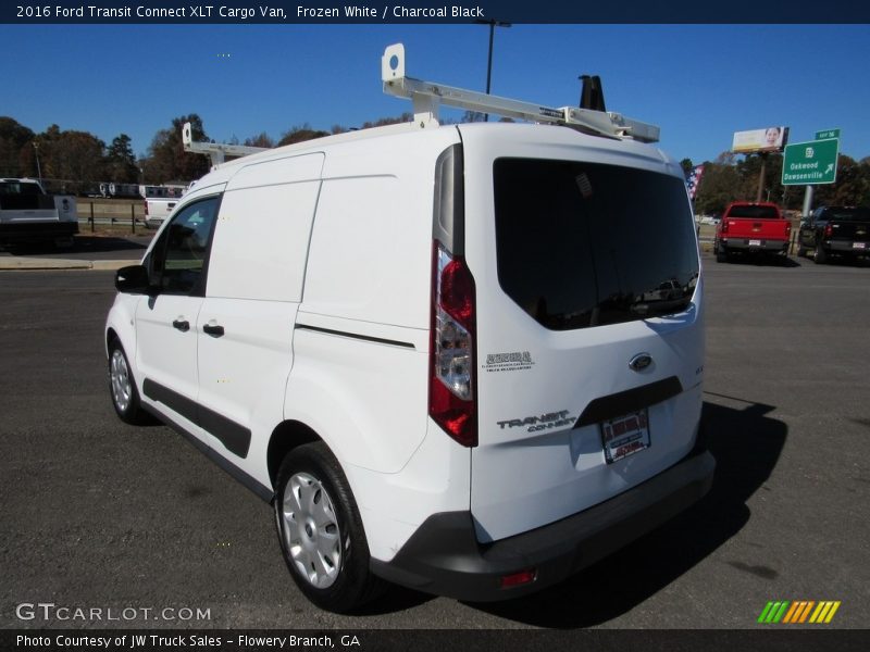 Frozen White / Charcoal Black 2016 Ford Transit Connect XLT Cargo Van
