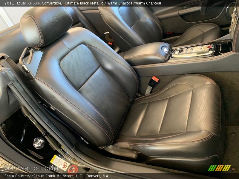 Ultimate Black Metallic / Warm Charcoal/Warm Charcoal 2011 Jaguar XK XKR Convertible