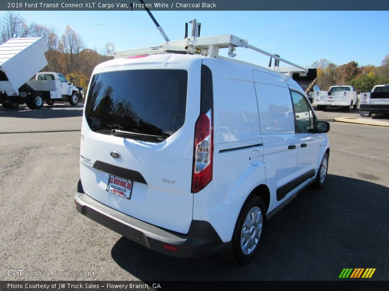 Frozen White / Charcoal Black 2016 Ford Transit Connect XLT Cargo Van