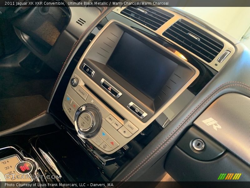 Ultimate Black Metallic / Warm Charcoal/Warm Charcoal 2011 Jaguar XK XKR Convertible